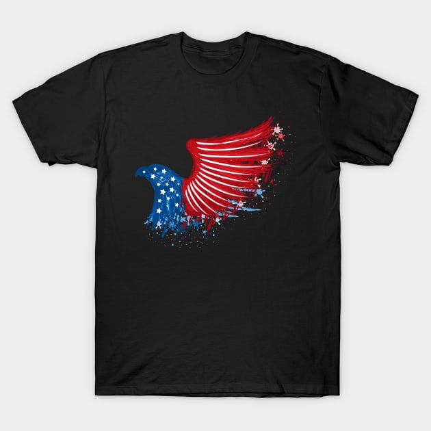 American Eagle T-Shirt by Aine Creative Designs